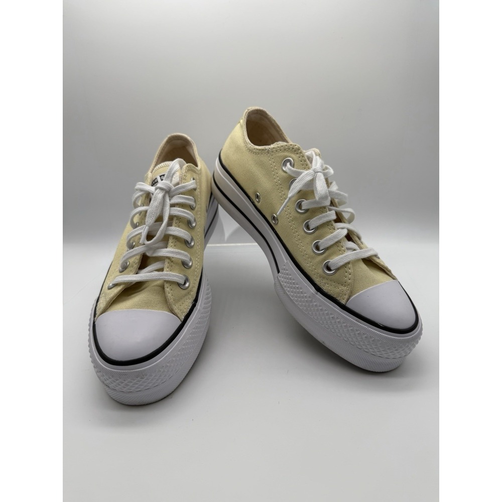 Converse Chuck Taylor Womens 5.5 Youth 4 Lemon Drop Yellow Platform Sneakers